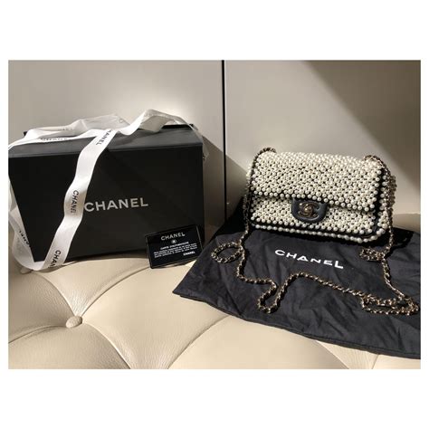 sac chanel perle|chanel bag review.